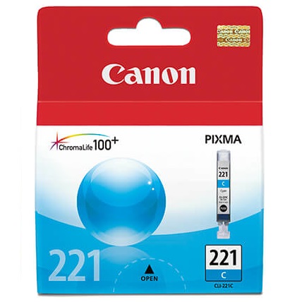 Canon CLI-221C cartucho de tinta 1 pieza(s) Original Cian