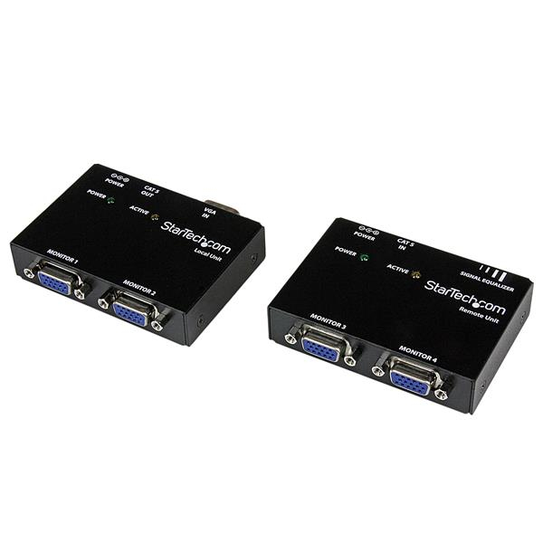 StarTech.com Kit Juego Extensor de Video VGA por Cable Cat5 UTP Ethernet de Red