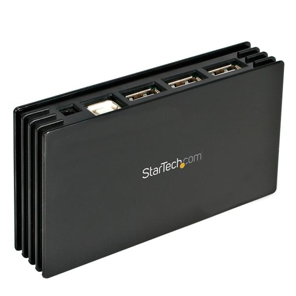 StarTech.com ST7202USB hub de interfaz USB 2.0 480 Mbit/s Negro