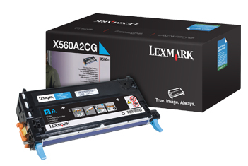 Lexmark X560A2CG cartucho de tóner 1 pieza(s) Original Cian