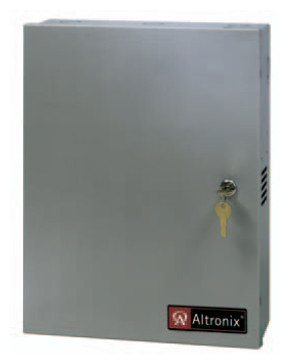 Altronix  12 Vcc @ 10 A / fuente tipo control / 8 entradas a 8 salidas / aplicaciones control de acceso, alarmas, y detección de Incendio / con capacidad de batería de respaldo / Requiere baterías.