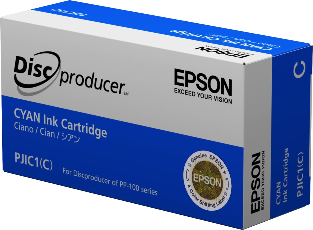 Epson Cartucho Discproducer cian (cantidad mínima=10)