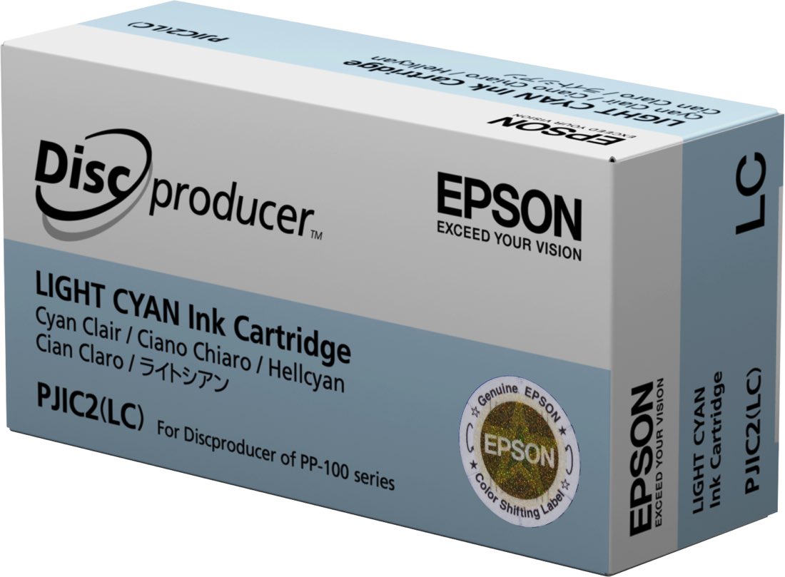 Epson Cartucho Discproducer cian claro (cantidad mínima=10)