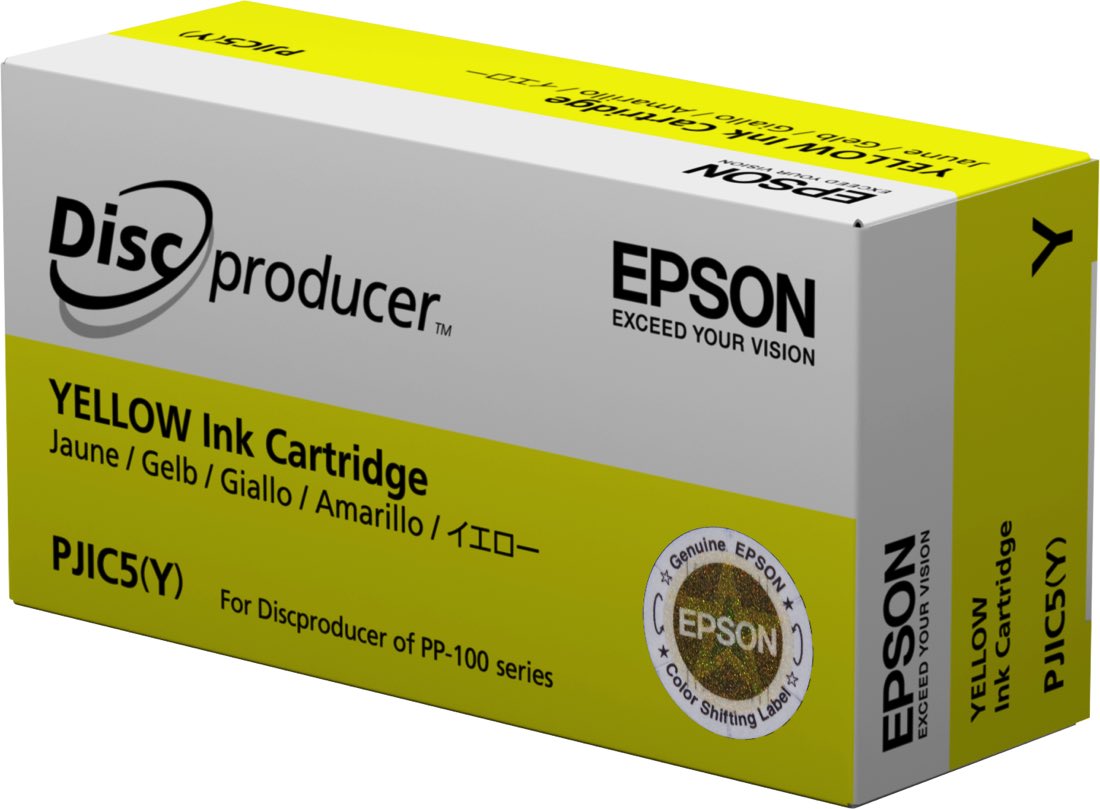 Epson Cartucho Discproducer amarillo (cantidad mínima=10)