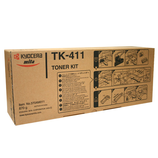 KYOCERA TK-411 cartucho de tóner 1 pieza(s) Original Negro