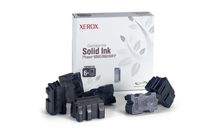 Xerox Genuine Solid Ink, Black cartucho de tinta Original Negro