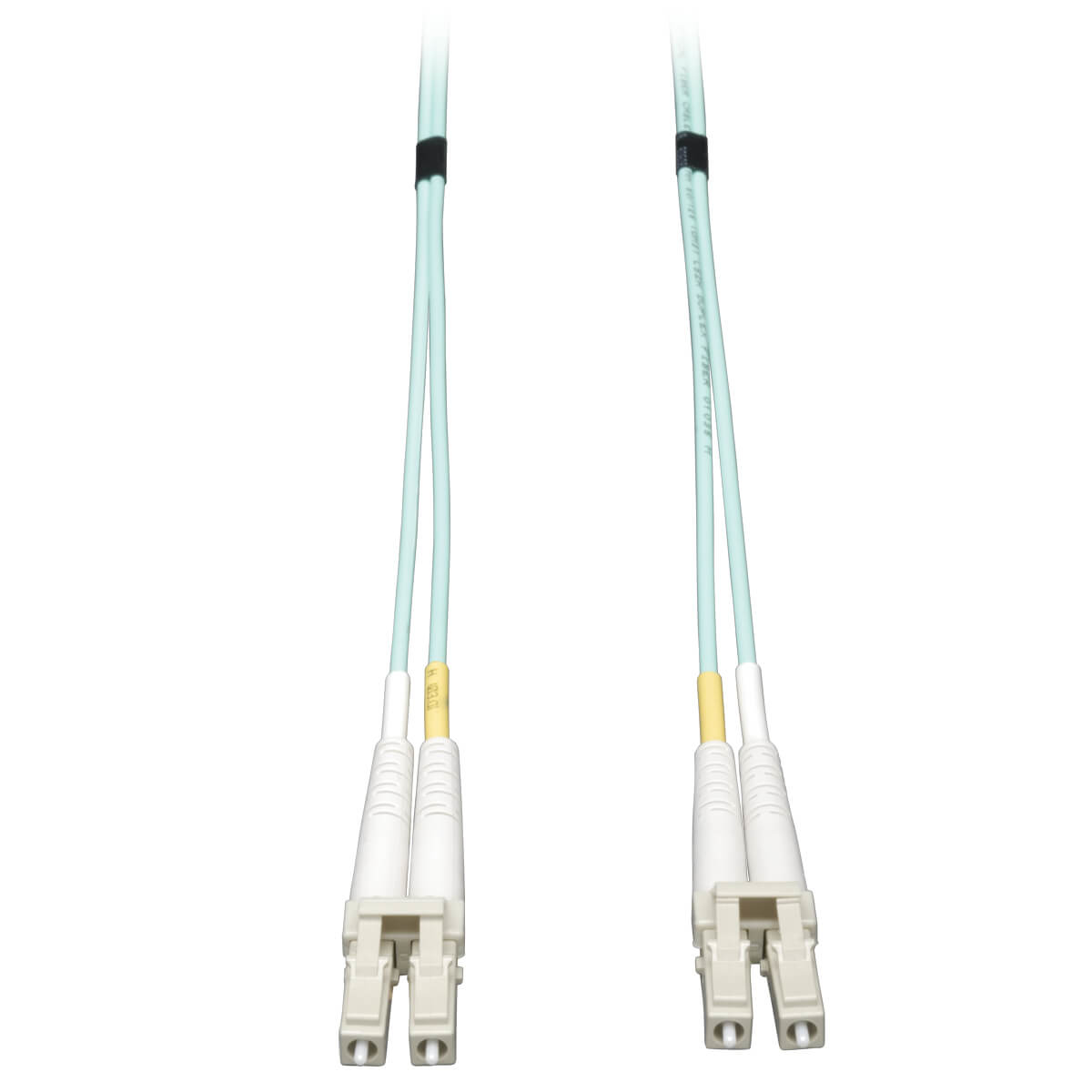 Tripp Lite N820-08M Cable Patch de Fibra Dúplex Multimodo 50/125 OM3 LSZH de 10Gb, (LC/LC), Aguamarina, 8M [26.24 pies]