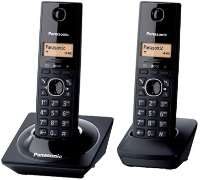 Panasonic KX-TG1712MEB teléfono Teléfono DECT Identificador de llamadas Negro