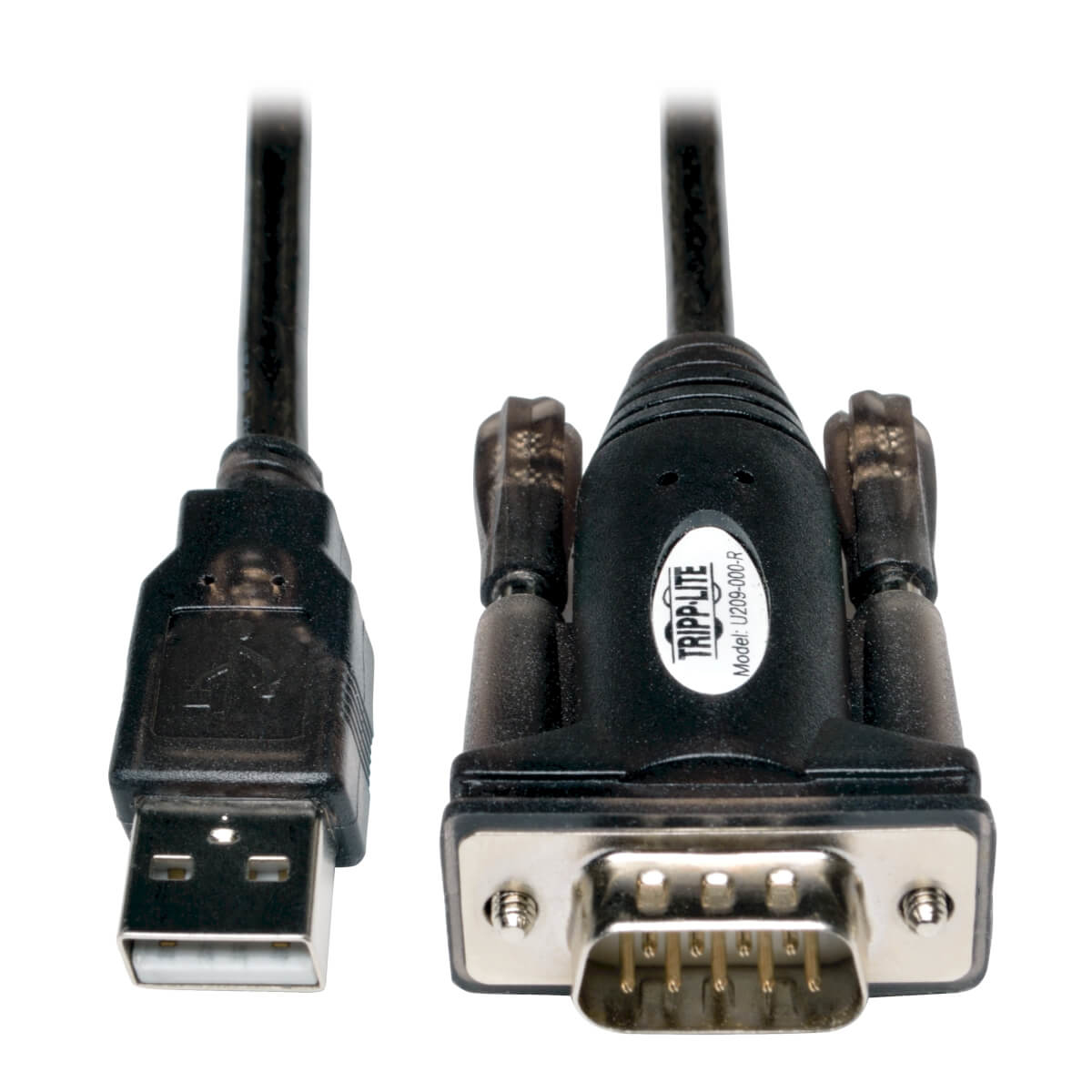 Tripp Lite U209-000-R Cable Adaptador USB a Serial (USB-A a DB9 M/M)