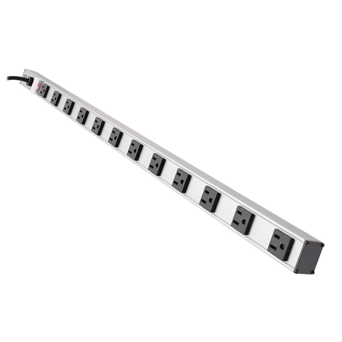 Tripp Lite PS3612 Barra de contactos vertical con 12 tomacorrientes, 120V, 15A, 4.57 m [15 pies]. Cable, 5-15P, 36 pulgadas