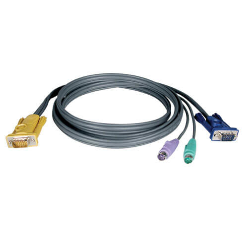 Tripp Lite P774-010 Juego de Cables PS/2 (3 en 1) para KVM serie B020 y serie KVM B022, 3.05 m [10 pies]
