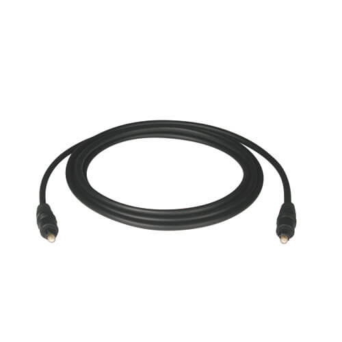 Tripp Lite A102-01M Cable Óptico Digital de Audio SPDIF Toslink, 1 m [3 pies]