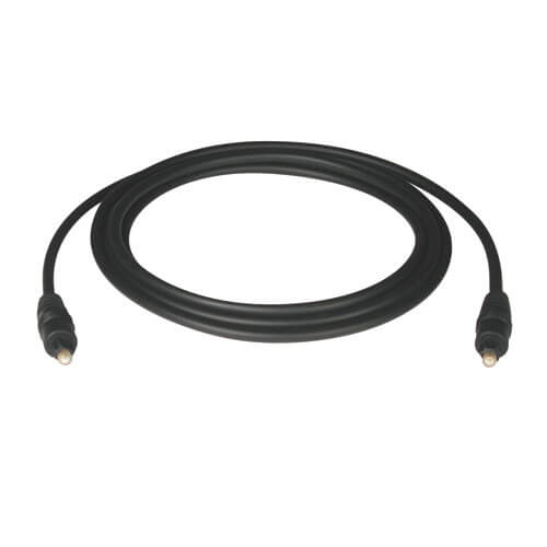Tripp Lite A102-04M Cable Óptico Digital de Audio SPDIF Toslink, 4 m [13 pies]