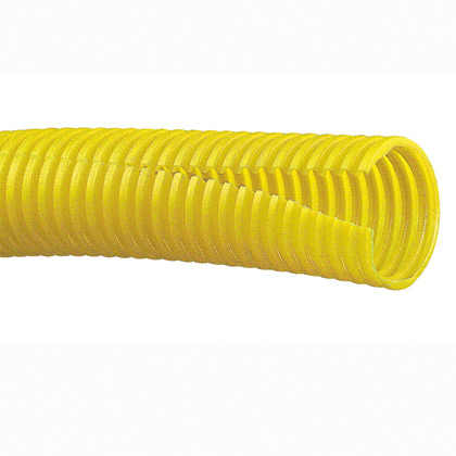 PANDUIT  Tubo Corrugado Abierto para Protección de Cables, 1.50in (38.1 mm) de Diámetro, 3.1 m de Largo, Color Amarillo