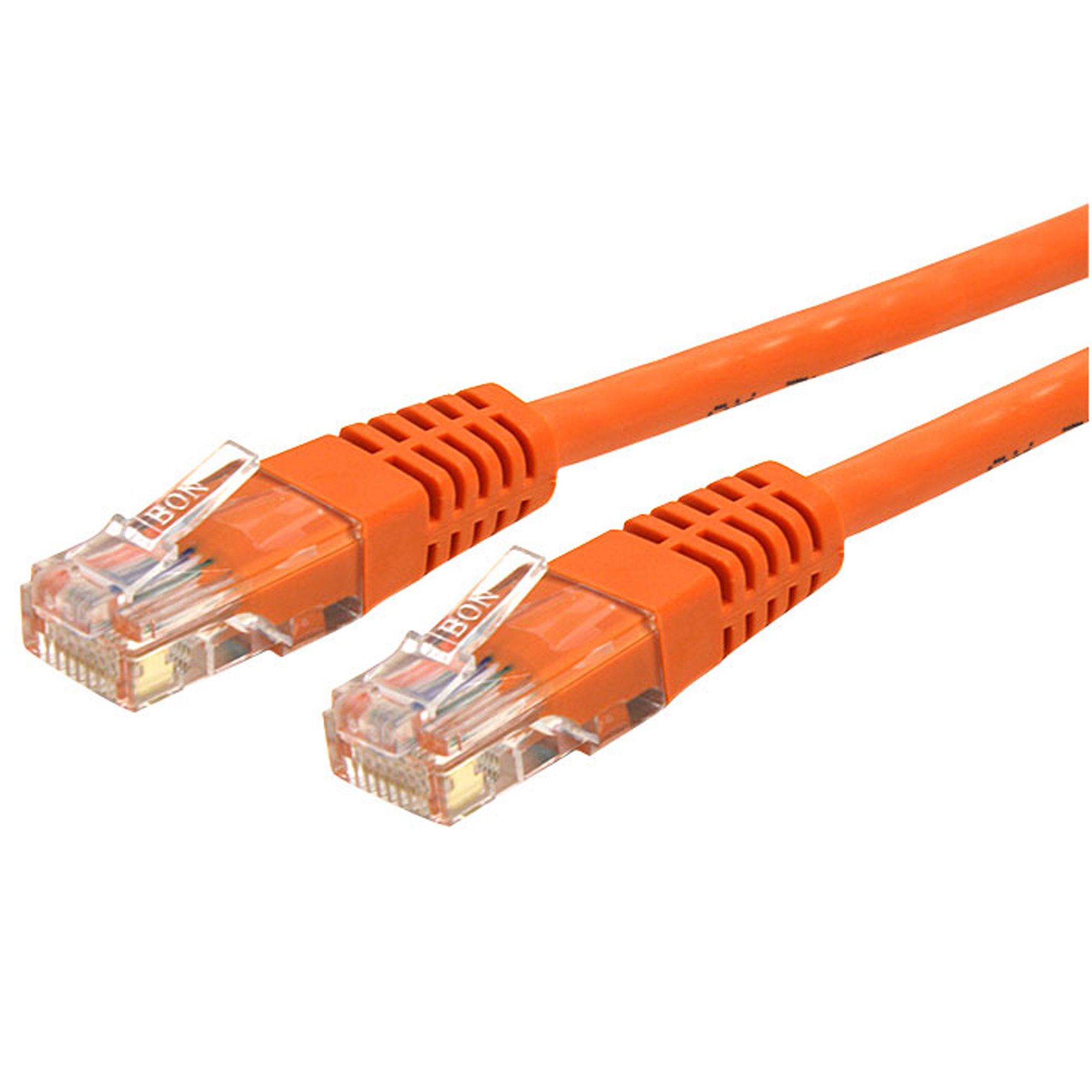 Cable de red StarTech.com C6PATCH20OR Naranja 6,1 m Cat6 U/UTP (UTP)