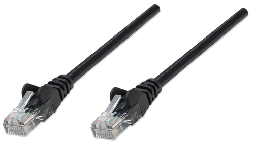 Intellinet 7.5m Cat6 cable de red Negro 7,5 m U/UTP (UTP)