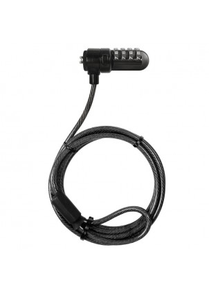Klip Xtreme KSD-335 cable antirrobo Negro 1,5 m