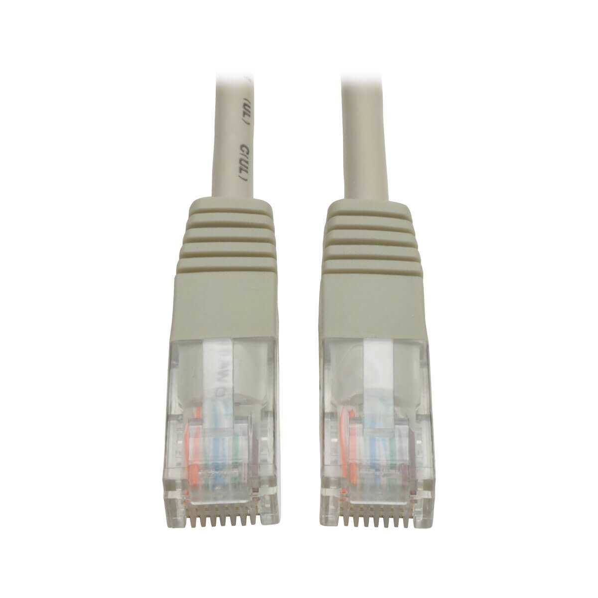 Tripp Lite N002-005-GY Cable Ethernet (UTP) Patch Moldeado Cat5e 350 MHz (RJ45 M/M) - Gris, 1.52 m [5 pies]