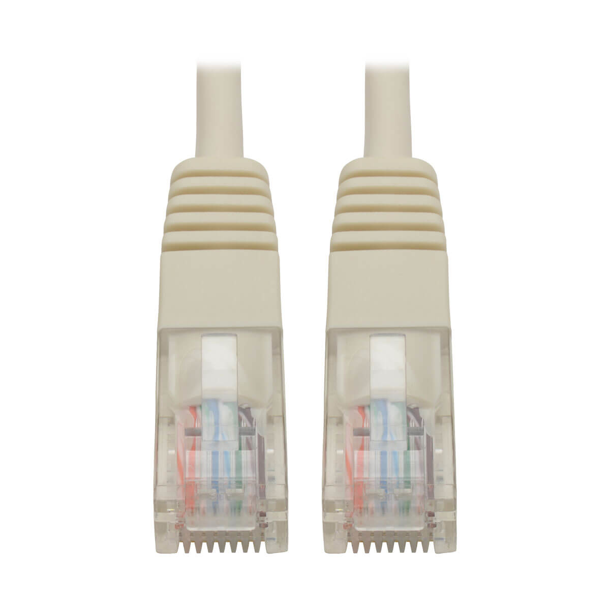 Tripp Lite N002-005-WH Cable Ethernet (UTP) Patch Moldeado Cat5e 350 MHz (RJ45 M/M) - Blanco, 1.52 m [5 pies]