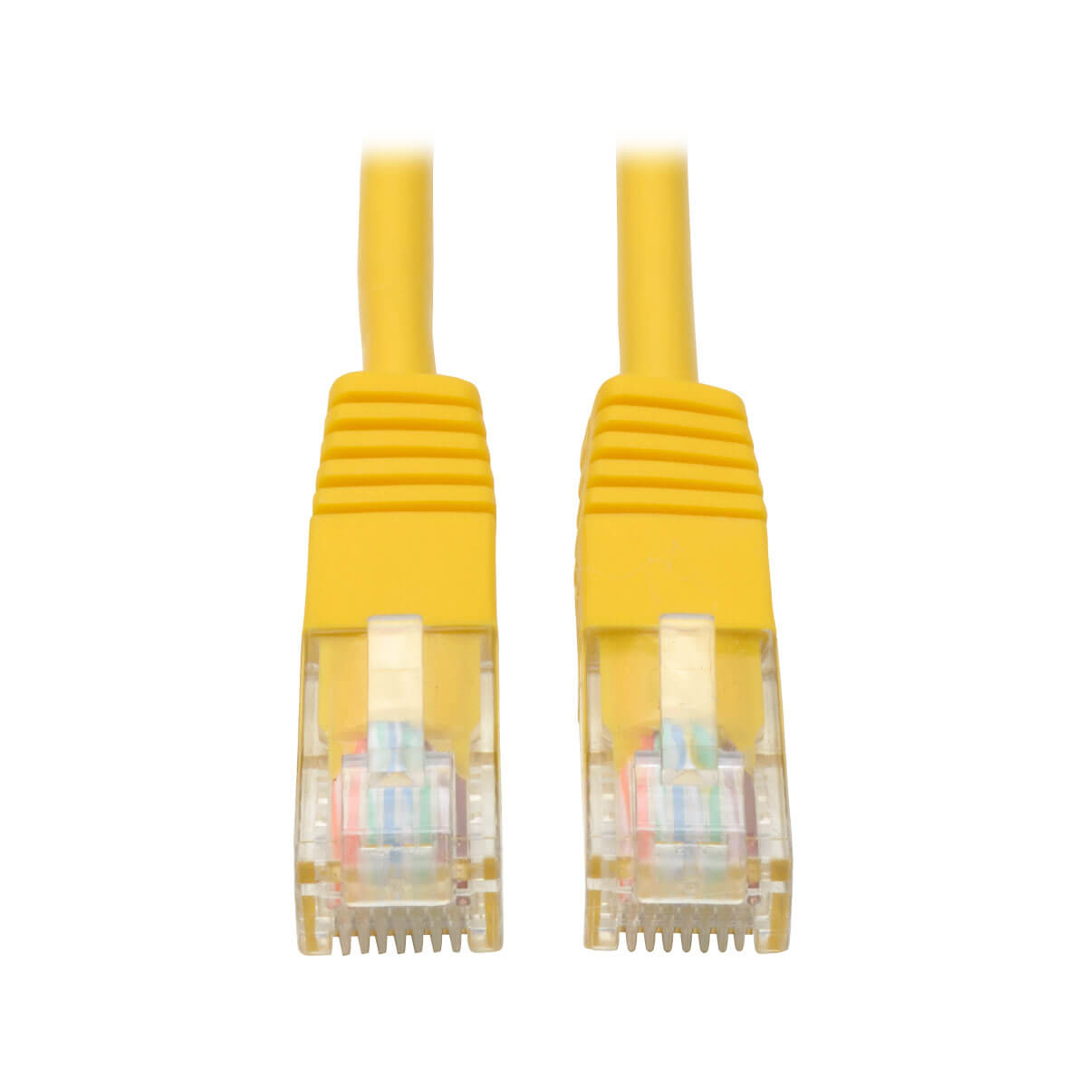 Tripp Lite N002-005-YW Cable Ethernet (UTP) Patch Moldeado Cat5e 350 MHz (RJ45 M/M) - Amarillo, 1.52 m [5 pies]