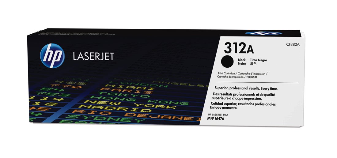 HP Cartucho de tóner 312A negro para LaserJet