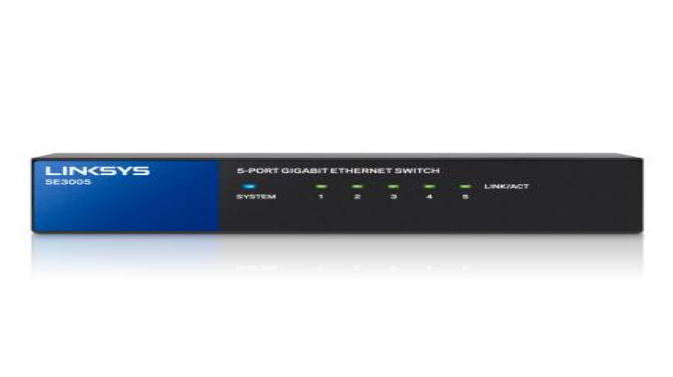 Linksys SE3005 switch No administrado L2 Gigabit Ethernet (10/100/1000) Negro