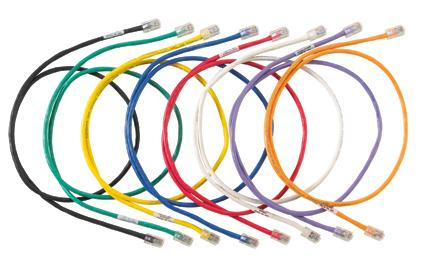 PANDUIT  Cable de parcheo UTP categoría 5e, con plug modular en cada extremo - 2 m - azul