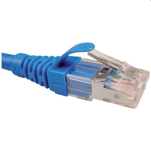 Nexxt Solutions NAB-PCS6A3FBL cable de red Azul 0,91 m Cat6a S/FTP (S-STP)
