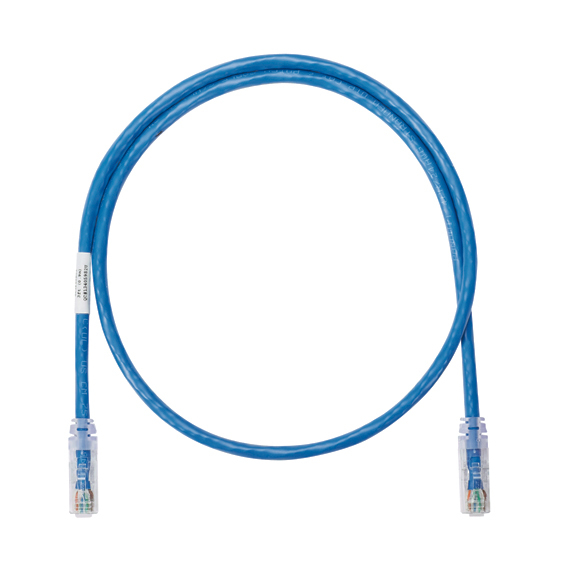 Panduit  Cable de parcheo UTP Categoría 6, con plug modular en cada extremo - 3 m. - Azul