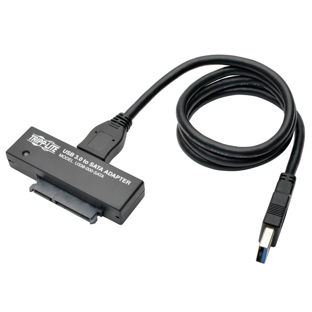 Tripp Lite U338-000-SATA Adaptador USB 3.0 SuperSpeed a SATA III para Unidades de Disco Duro SATA de 2.5" o 3.5"