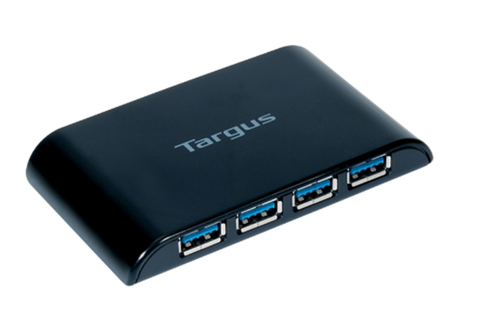 Targus USB 3.0 4-Port Hub Negro
