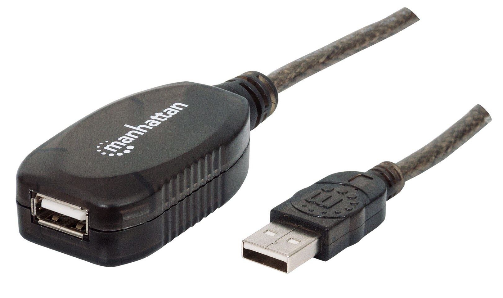 Manhattan 151573 cable USB 10 m USB 2.0 USB A Negro