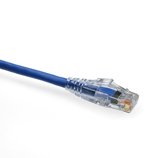 Cable de red Leviton 5D460-05L Azul 1,5 m Cat5e U/UTP (UTP)