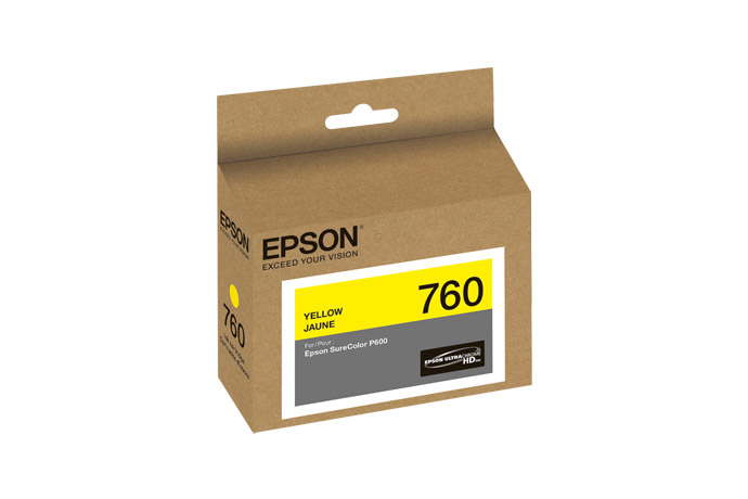 Epson 760 cartucho de tinta Original Amarillo
