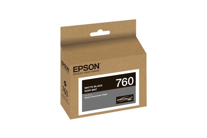 Epson 760 cartucho de tinta Original Negro mate