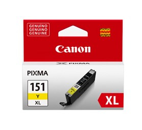 Canon CLI 151 XL cartucho de tinta 1 pieza(s) Original Alto rendimiento (XL) Amarillo