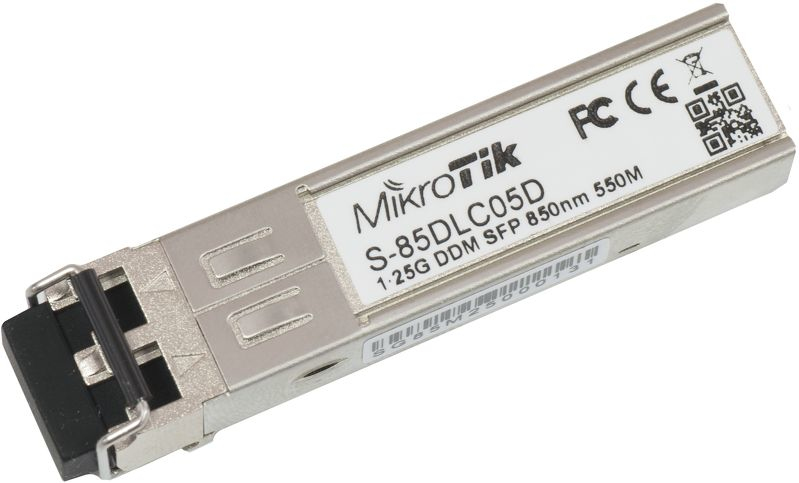MIKROTIK  Transceptor MiniGbic SFP 1.25G LC Duplex para fibra Multi Modo 550mts
