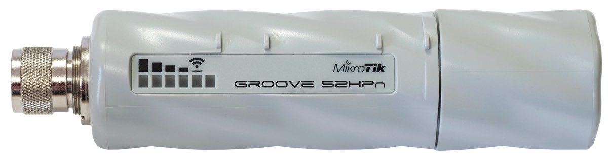 Mikrotik  (GrooveA 52) Punto de Acceso, Doble Banda (2.4 ó 5 GHz) 802.11 a/b/g/n, Hasta 500mW, Incluye Antena Omnidireccional de 6 dBi.