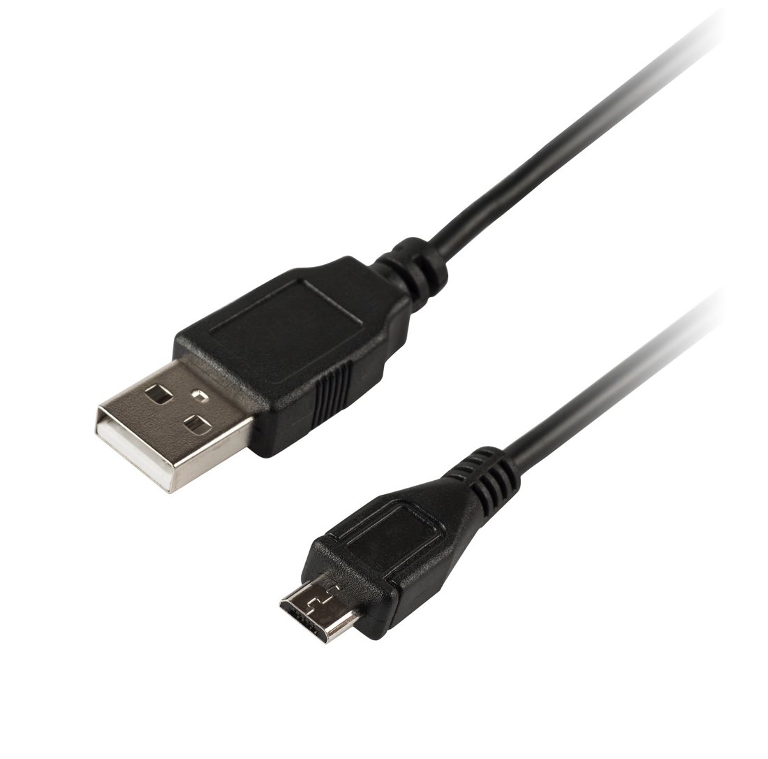 Xtech XTC-322 cable USB 1,8 m USB 2.0 USB A Micro-USB A Negro