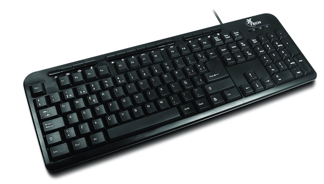 Xtech XTK-130 teclado USB Negro