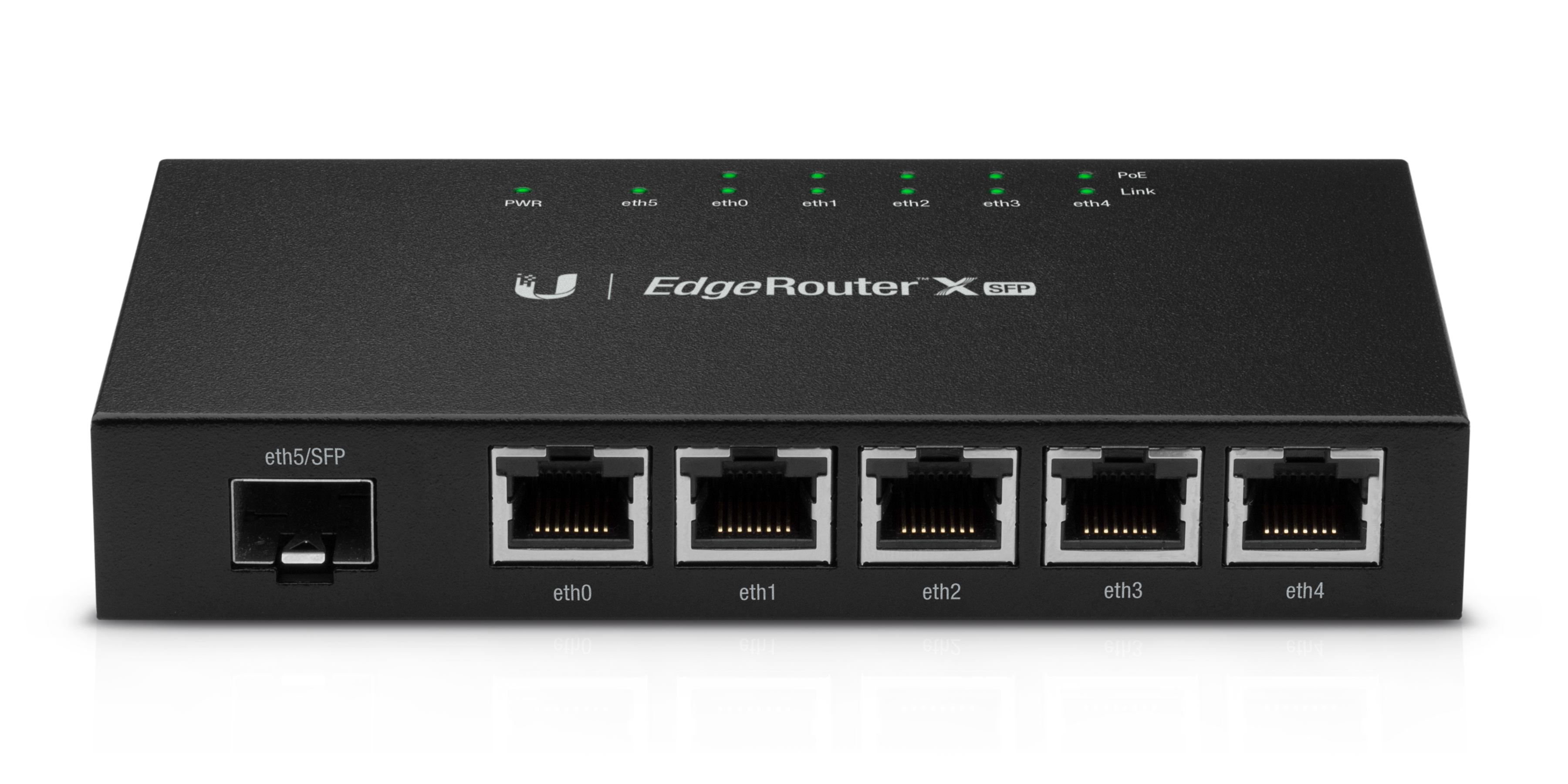 Ubiquiti  EdgeRouter X SFP de 5 puertos Gigabit + 1 puerto SFP con funciones avanzadas de ruteo