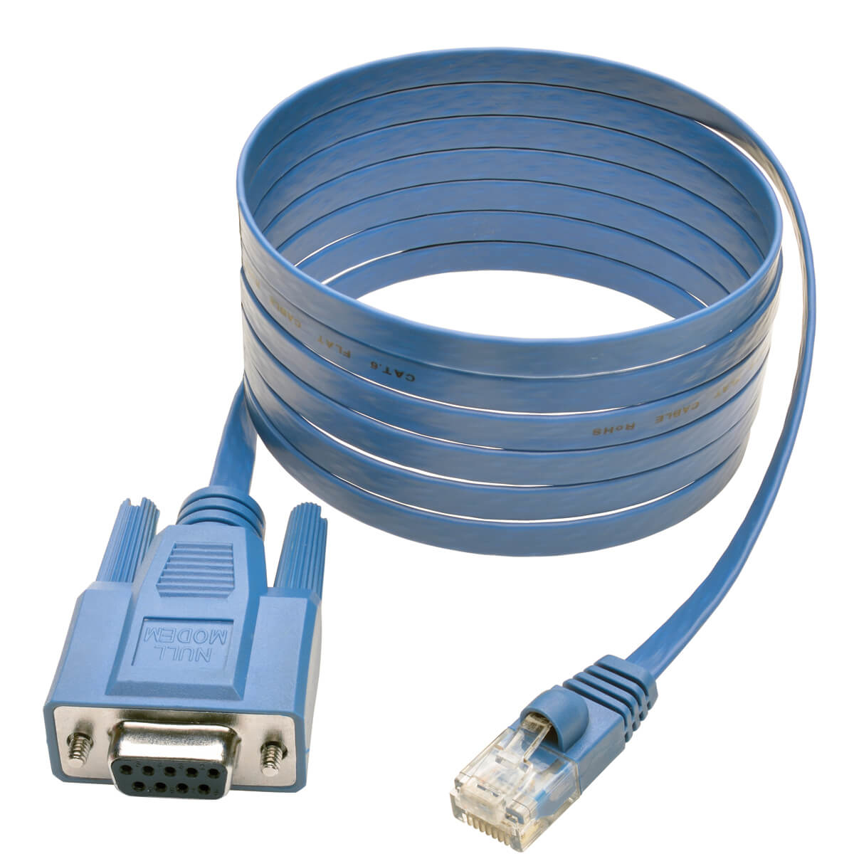 Tripp Lite P430-006 Cable de transferencia de RJ45 a puerto de consola serial Cisco DB9F de 1.83 m [6 pies]