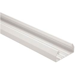 PANDUIT  Base para canaleta T-70, de PVC rígido, con orificios perforados para montaje, 103.3 x 44.9 x 1828.8 mm, Color Blanco