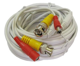 Provision-ISR PR-CA20 cable coaxial 20 m Blanco