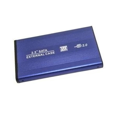 Data Components 001661 caja para disco duro externo Caja de disco duro (HDD) Azul 2.5"