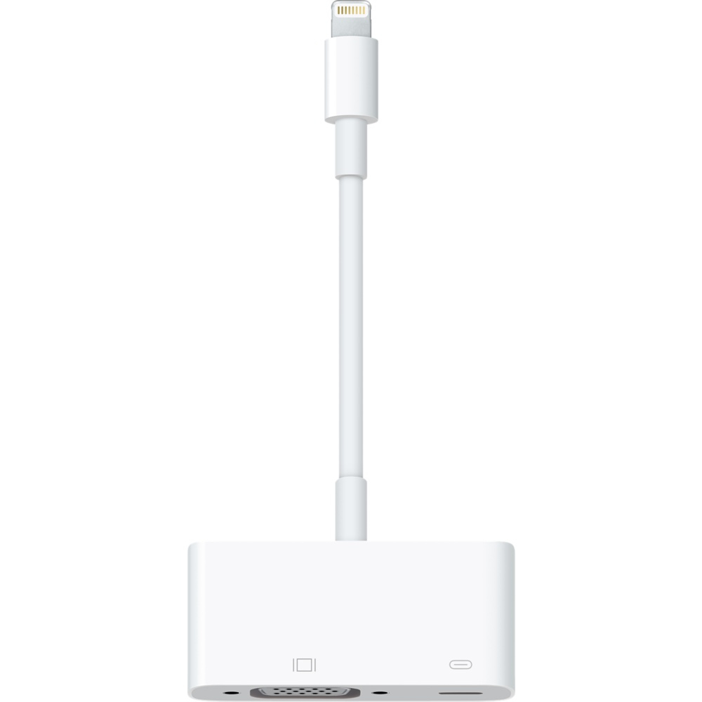 Apple MD825AM/A adaptador de cable de vídeo Lightning Blanco