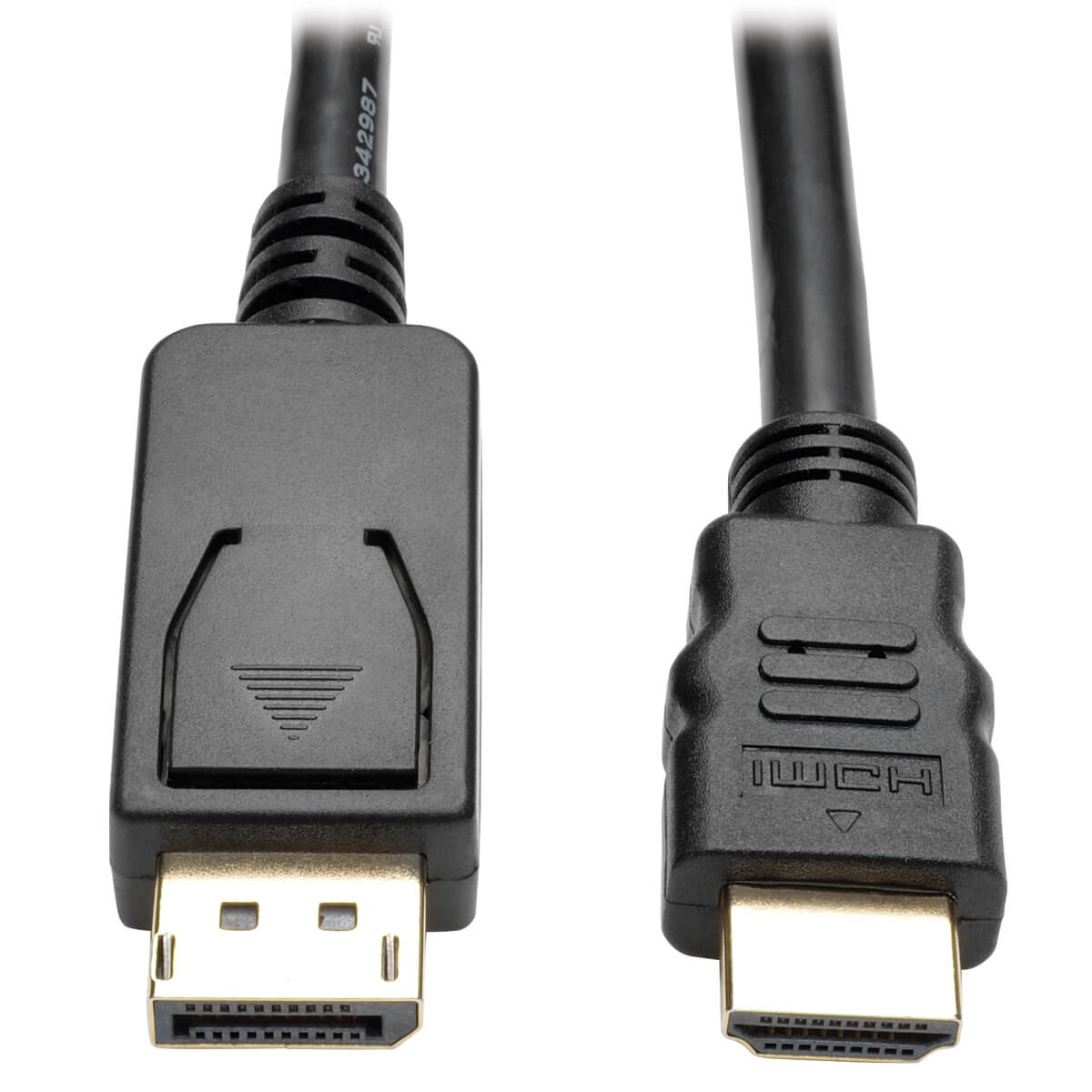 Tripp Lite P582-006-V2 Cable Adaptador DisplayPort 1.2 a HDMI, DP con Broches a HDMI (M/M), UHD 4K, 1.83 m [6 pies]