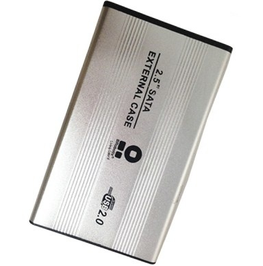 Data Components 001663 caja para disco duro externo Caja de disco duro (HDD) Plata 2.5"