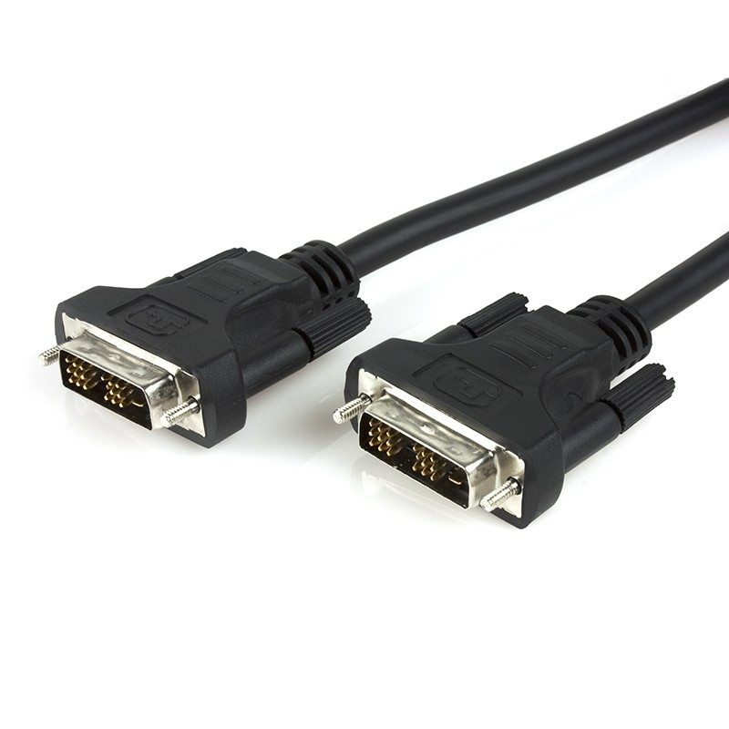 Xtech XTC-328 cable DVI 1,8 m Negro