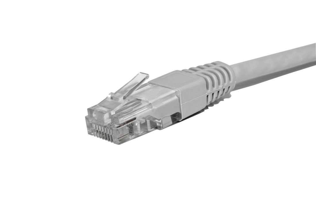 X-Case CAUTP5050 cable de red Gris 0,5 m Cat5e U/UTP (UTP)